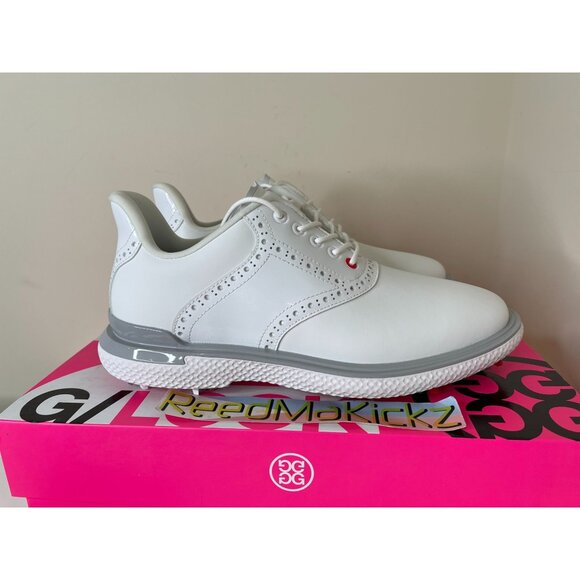 G/FORE Gallivan2r G/Lock Saddle Golf Shoes WIDE Mens Sizes GMF000075 - Picture 2 of 8